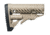 FAB Defense AR-15/M4 Stock With Battery Storage And Rubber Buttpad, Flat Dark Earth, FX-GLR16T