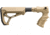 FAB Defense AR15/M4 Collapsible Buttstock w/Shock Absorber for Remington 870, FDE, fx-agrf870fksbt