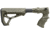 FAB Defense AR15/M4 Collapsible Buttstock w/Shock Absorber for Remington 870, OD Green, fx-agrf870fksbg