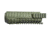 FAB Defense AR-15 Polymer 3 Rail Handguard Gun Grip, OD Green, FX-FGR3G