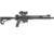 FAB Defense Top Mounted Deployable Front and Rear Sight for Right Hand, Black, fx-frbsosb