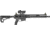 FAB Defense Top Mounted Deployable Front and Rear Sight for Right Hand, OD Green, fx-frbsosg