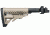 FAB Defense Galil-Style Folding, Collapsible Buttstock for AK47 - Metal Joint, Flat Dark Earth, FX-M4AKT