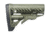 FAB Defense AR-15/M4 Stock With Battery Storage And Rubber Buttpad, OD Green, FX-GLR16G