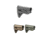 FAB Defense GLSHOCK AR-15/M16/M4 Recoil Reducing Stock Polymer, Black, Flat Dark Earth, OD Green