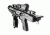 FAB Defense KPOS 2nd Gen for Beretta PX4 Handguns W/UAS Stock, Black, KPOSG2DPX4