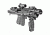 FAB Defense KPOS 2nd Gen for Springfield XD Handguns W/UAS Stock, Black, KPOSG2DXD