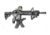 FAB Defense M16 Aluminum Quad Rail Handguard, Extended, Carbine length, Black, FX-NFREX