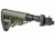 FAB Defense M4 Folding, Collapsible Buttstock w/ Shock Absorber for AK47 - Polymer Joint, OD Green, FX-M4AKPSB