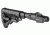 FAB Defense M4 Folding, Collapsible Buttstock w/ Shock Absorber for AKMS (Polymer Joint), Black M4-AKMSP SB-B