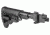FAB Defense M4 Folding, Collapsible Buttstock w/ Shock Absorber for AK47 (Metal Joint), Black M4AK SB-B