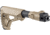 FAB Defense M4 Folding, Collapsible Buttstock for AK47 - Polymer Joint, Flat Dark Earth, FX-M4AKPT