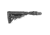 FAB Defense M4 Folding, Collapsible Buttstock w/ Shock Absorber for AK47 - Metal Joint, Black, fx-m4aksbb