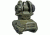 FAB Defense Top Mounted Deployable Rear Sight, Olive Drab Green, FX-RBSG