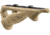 FAB Defense Rubberized M-LOK Compatible Ergonomic Pointing Foregrip, FDE, fx-ptkmt