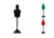 FAB Defense Single Spark-Reactive 3 Hit Night Range Complete Target, Black, Green, Red
