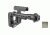 FAB Defense Tactical Folding Buttstock w/ Cheek Riser for AKS-7U Krinkov (Polymer Joint), OD Green FX-UASAKSG