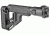 FAB Defense Tactical Folding Buttstock w/ Cheek Riser for VZ58 Polymer Joint, Black UAS-VZP, EDEMO1