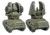FAB Defense Top Mounted Deployable Front and Rear Sight, OD Green, FX-FRBSKITG