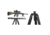 FAB Defense TSB Sniper Bench Kit, Black, TSB Kit