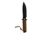 Factory X Xpedition Low Profile Drop Point, 6in Stainless Steel 420 Blade, Tactical Cord Wrapped Handle, KO5002