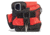 Falcon Rods FTO-V6 Speed Bag, Large, Red, 14 in x 9 in x 9 in, FTO-V6