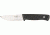 Fallkniven F1 Pilot Survival Fxd Knife, 3.75in, Steel Drop Point, Black Checkered Elastomer Hdl, Black Sheath FN52