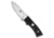 Fallkniven Fallkniven Tre Kronor Hunter Fixed Blade w/ Zytel Sheath 3.1" Satin TK6Z, Black, 3G, adult, BHQ-47545