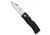 Fallkniven Fallkniven U2 Gemini Lockback Knife Black Zytel 2.5" Satin 3G, Black, 3G, adult, BHQ-47488