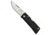 Fallkniven Fallkniven Wolfs Tooth U4 Lockback Knife Black Zytel 2.09" Satin, Black, Super Gold 2, adult, BHQ-47546
