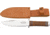 Fallkniven No 3 Njord Fixed Blade Knife, 5.875in, Stainless Blade, Stacked Leather Handle FNNL3