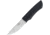 Fallkniven Taiga Hunter 2 Thermorun Knife, 3.5 laminate cobalt steel blade, Black thermorun handle, TH2Z
