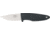 Fallkniven WM1 Sporting Knife Fixed Blade Knife, 2.75in, StainlessDrop Point, Black Thermorun Elastomer Handle FN6K