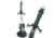 Fantasy Master Fixed Blade, 16in, Stainless Steel Blade, Green Poly Resin With Three Crystal Balls Handle FMT-047GR