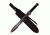 Fantasy Master Fixed Blade, 25in, Stainless Steel Blade, Cord Wrapped Handle FM-671