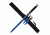Fantasy Master Fixed Blade, 28in, Stainless Steel Blade, Cord Wrapped Handle FM-644BL