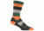 Farm To Feet Rutherford College Light Weight Crew Sock - Men's-Carrot/Charcoal-Large
