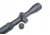Farris Optics Oriana Rifle Scope, 3-9x44mm, 30mm Tube, Second Focal Plane, Black, 3944O