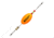 Fathom Flo-Orange Egg Cork w/rattle chamber, PC02-FORG