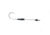 Fathom Hookset SS Cable Single Trolling Lance, 7.75in, Hook 10/0, HS-FATHSS-10/0