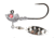 Fathom Pro-Select Belly Blade Jig Head 3/8oz Lead Red, JH02-3/8-LEDR