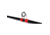 Favorite Fishing Big Dipper Crappie Spinning Rod, Light, 11ft, Red/Black, BDR-1102L