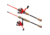 Favorite Fishing Do-Dock Crappie Spinning Combo, 5ft 8in, Light, Red/Black, DDK-581L10