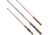 Favorite Fishing Do Dock Snub Nose Crappie Spinning Rod, 5ft 3in, Medium, Red/Black, DDK-531M