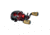 Favorite Fishing PBF Lit Casting Reel, 6.4-1, Left Hand, Red/Black, LIT100NGL