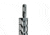 Faxon Firearms 9mm MuzzLok Ported Flash Hider, Black, FFMD9MMPFHSQPQ