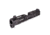Faxon Firearms Hellfire Pistol Slide, Multi Optic Cut, Smith &amp; Wesson M&amp;P Full Size, Assembled, Suppressor Height Sights, Black MPBFHFMULTI-DLC-AS
