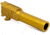 Faxon Firearms SIG Sauer P365 Non-Threaded Barrel, 9mm Caliber, 416-R Stainless Steel, TiN PVD, Gold, 365B910NFSOQ-N-TIN