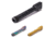 Faxon Firearms Smith &amp; Wesson M&amp;P Fullsize Flame Fluted/Threaded 9mm Barrel, Black, Chameleon, Gold