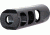 Faxon Firearms .620in Streamline 3 Port Muzzle Brake, Steel, QPQ Nitride, Black, Small, FFMD556S63PSQPQ